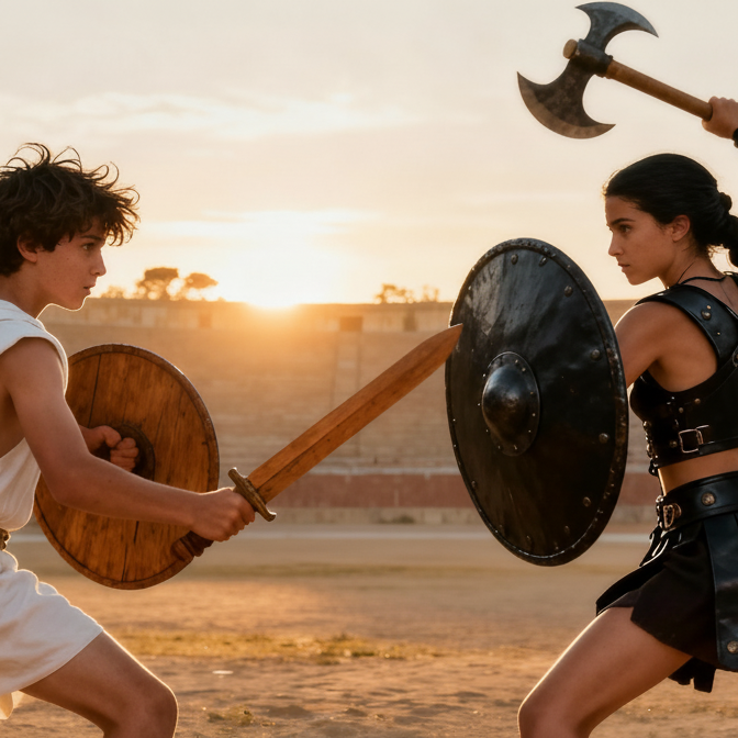 finales bild zweikampf mit grok ai klein